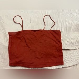 Womens cropped tank top